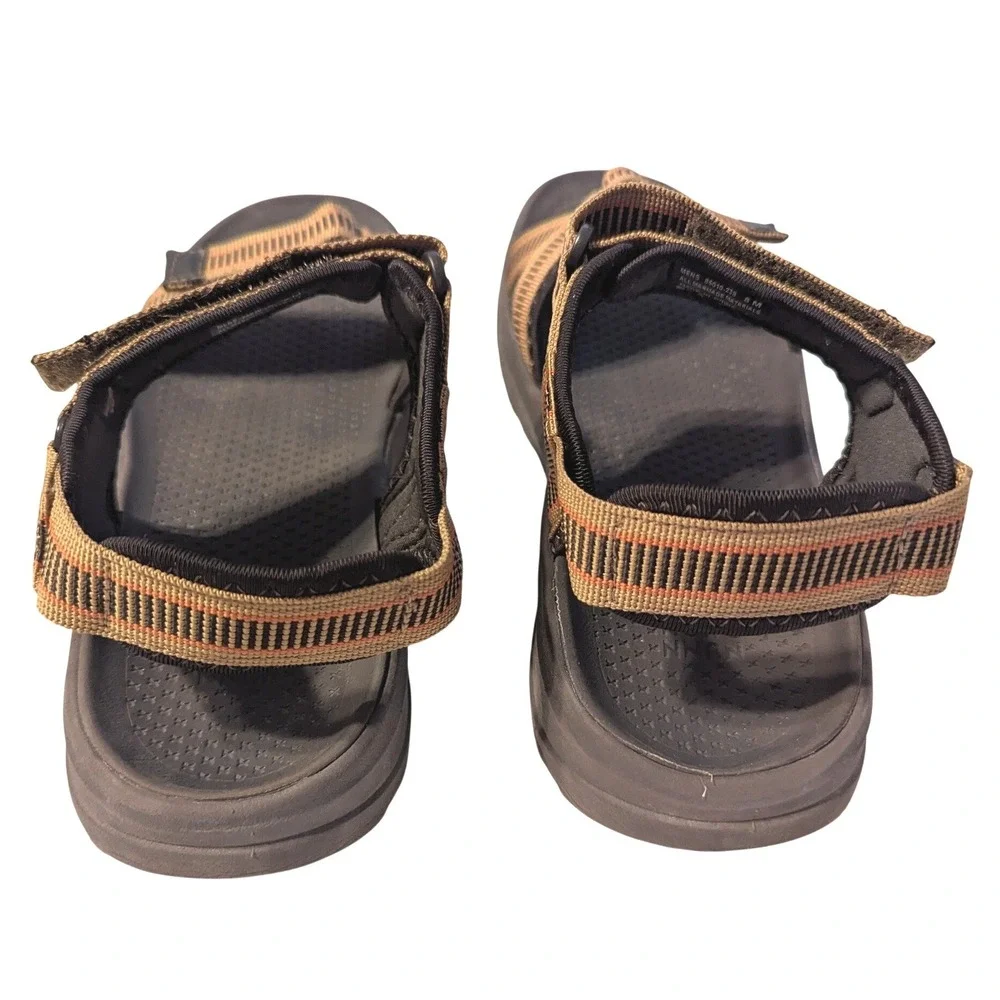 Nunn Bush Mens 1912 Huck Sport River Sandals Tan Multi Hiking Size 8 85010-238